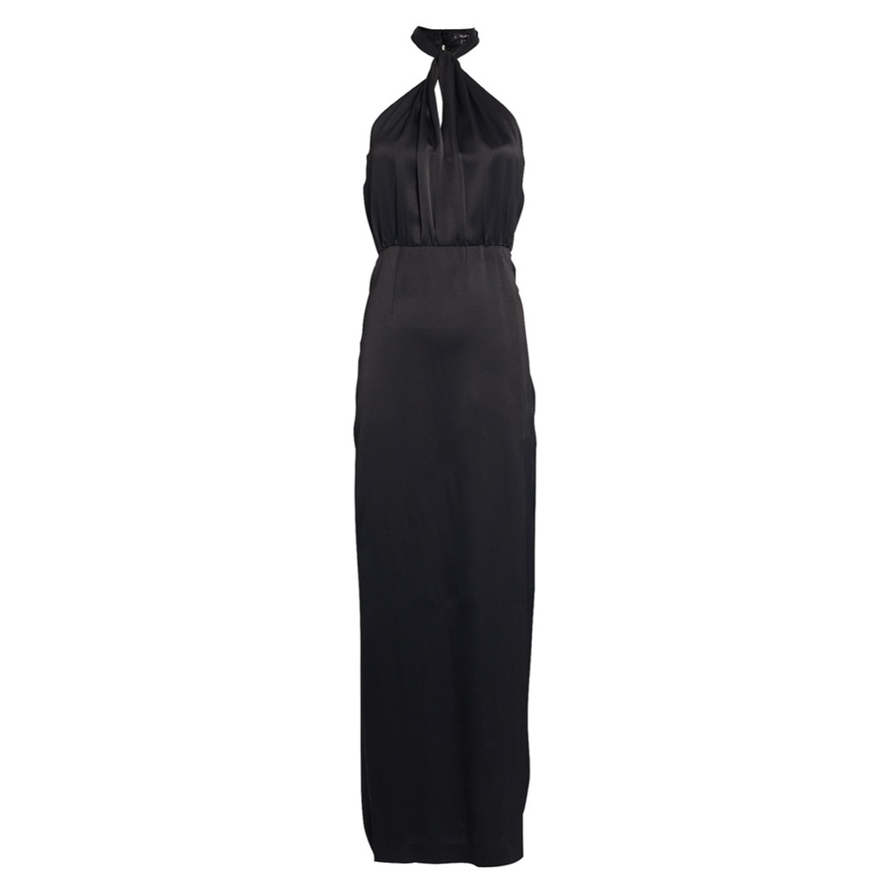 Black gown NWT never worn bought from intermix